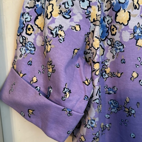 Karen Scott Short Sleeve Top Size XL NWOT - Picture 4 of 8